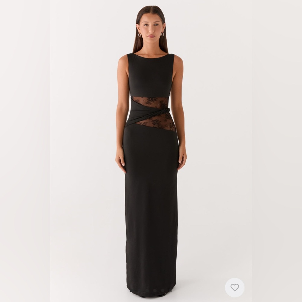 Peppermayo Black Maxi Dress